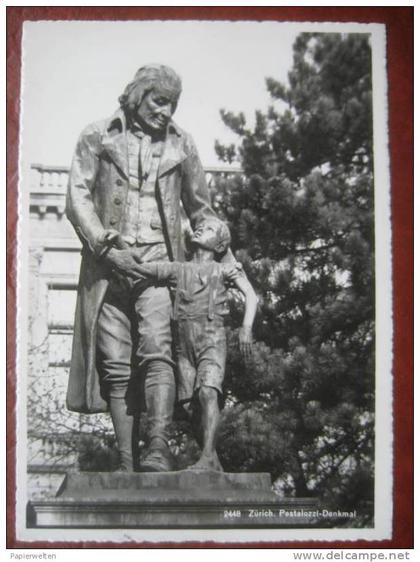 Zürich - Pestalozzi-Denkmal